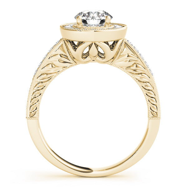 Round Engagement Ring M84509-4