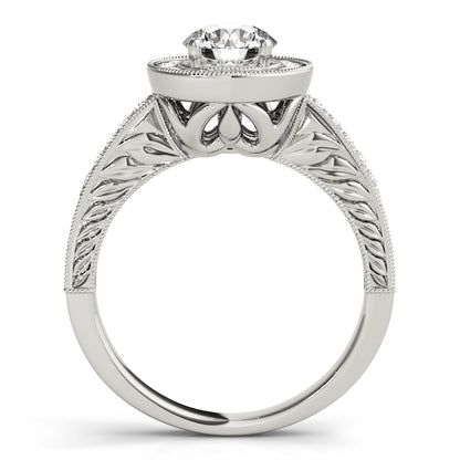Round Engagement Ring M84509-4