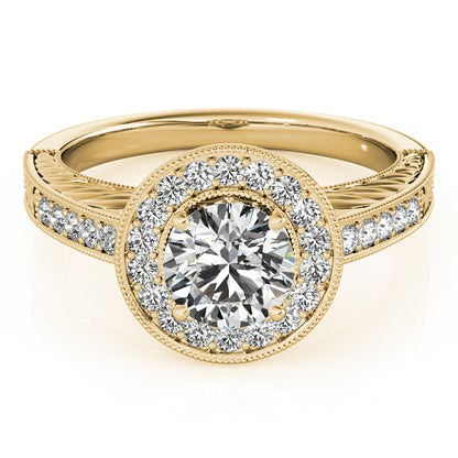 Round Engagement Ring M84509-4