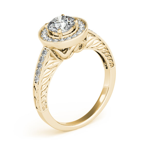 Round Engagement Ring M84509-4