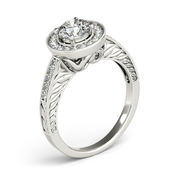 Round Engagement Ring M84509-4