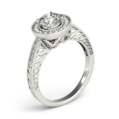 Round Engagement Ring M84509-8