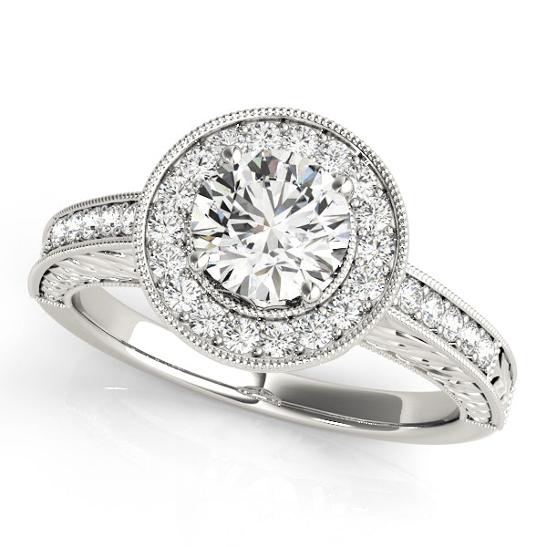 Round Engagement Ring M84509-5