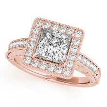 Load image into Gallery viewer, Square Engagement Ring M84510-5
