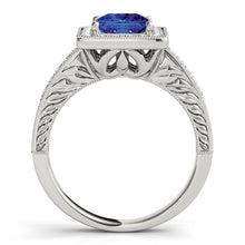 Load image into Gallery viewer, Square Engagement Ring M84510-5
