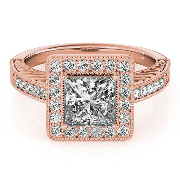 Square Engagement Ring M84510-5