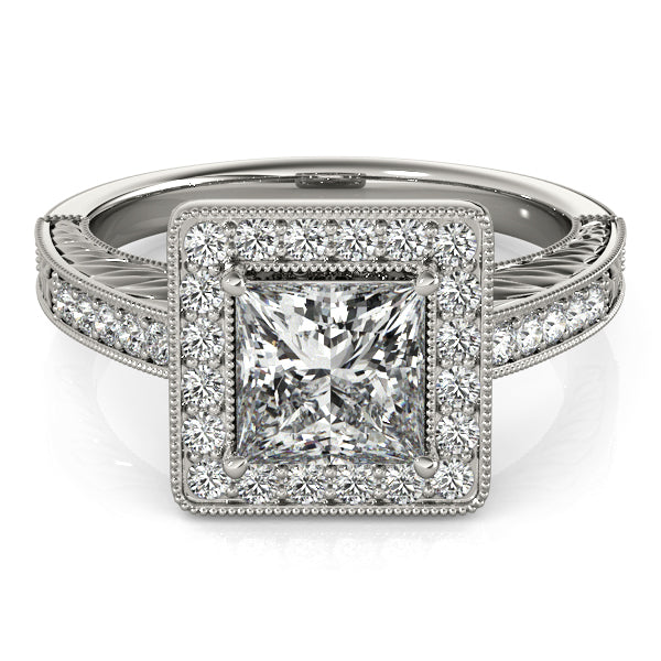 Square Engagement Ring M84510-5