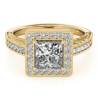 Square Engagement Ring M84510-5