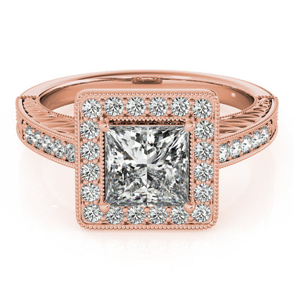 Square Engagement Ring M84510-5