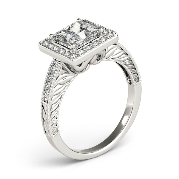Square Engagement Ring M84510-5
