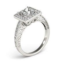 Load image into Gallery viewer, Square Engagement Ring M84510-6
