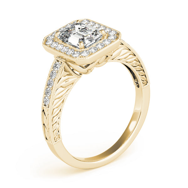 Emerald Cut Engagement Ring M84511-6X4