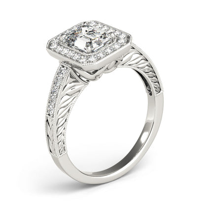 Emerald Cut Engagement Ring M84511-6X4
