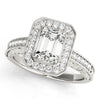 Load image into Gallery viewer, Emerald Cut Engagement Ring M84511-6X4

