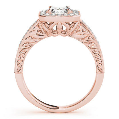 Emerald Cut Engagement Ring M84511-6X4