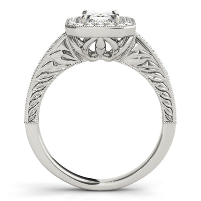 Emerald Cut Engagement Ring M84511-7X5