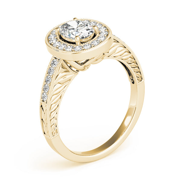 Oval Engagement Ring M84512-6X4