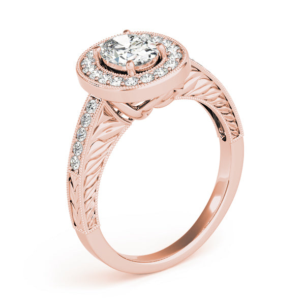 Oval Engagement Ring M84512-6X4
