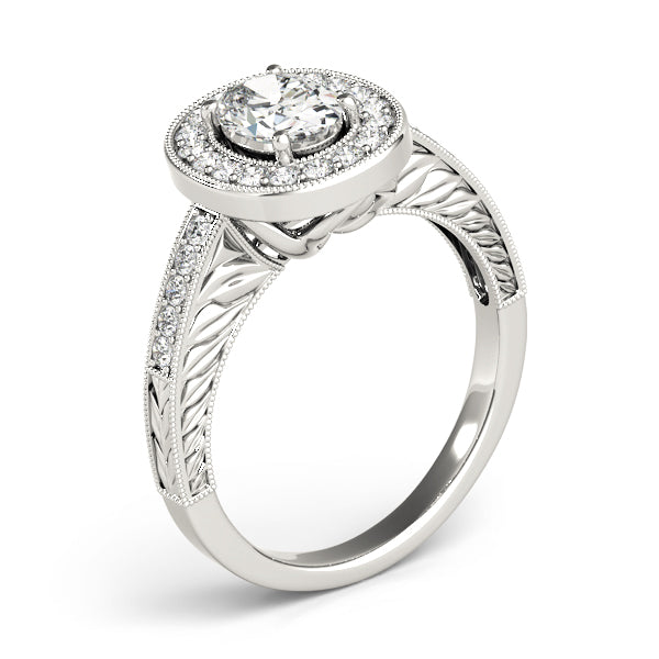 Oval Engagement Ring M84512-6X4