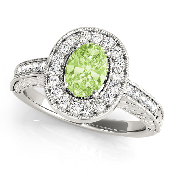 Oval Engagement Ring M84512-6X4