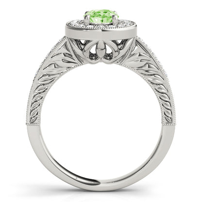 Oval Engagement Ring M84512-6X4