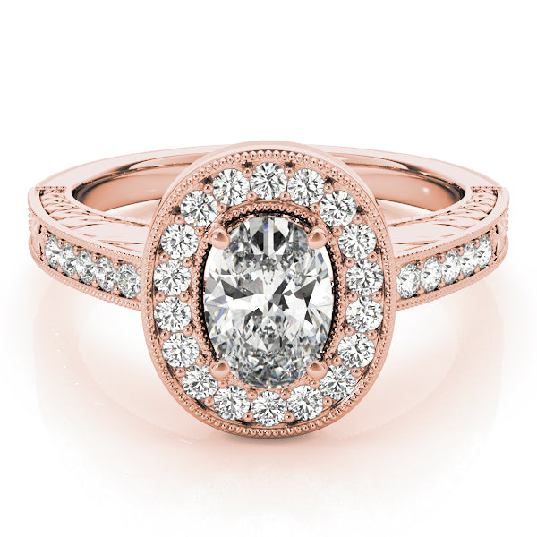 Oval Engagement Ring M84512-6X4