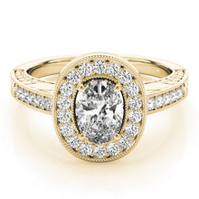 Load image into Gallery viewer, Oval Engagement Ring M84512-6X4
