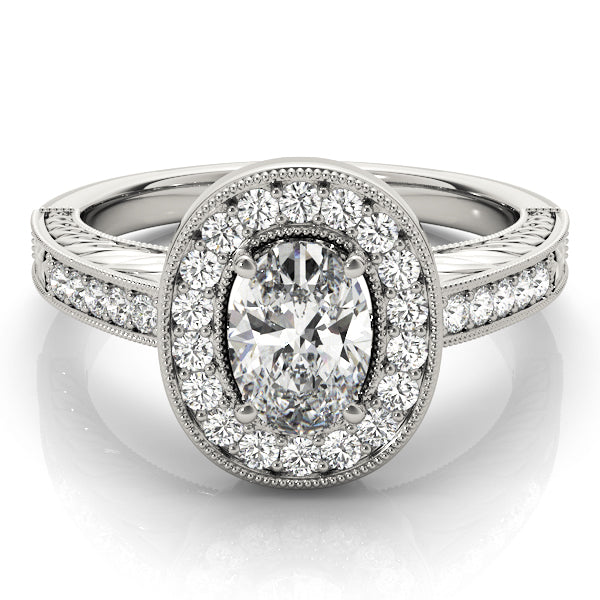 Oval Engagement Ring M84512-6X4