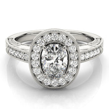 Load image into Gallery viewer, Oval Engagement Ring M84512-6X4
