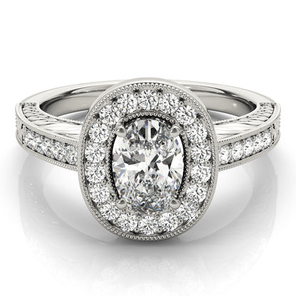 Oval Engagement Ring M84512-9X7
