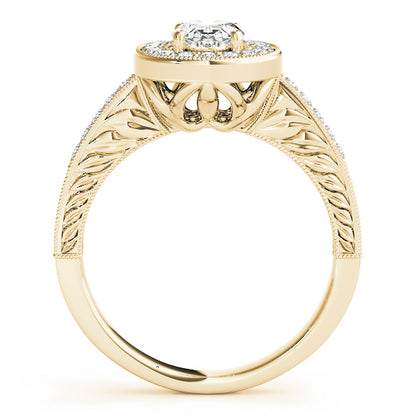 Oval Engagement Ring M84512-6X4