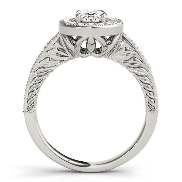 Oval Engagement Ring M84512-6X4