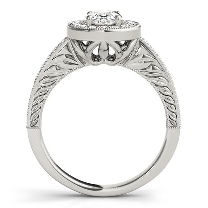 Oval Engagement Ring M84512-6X4