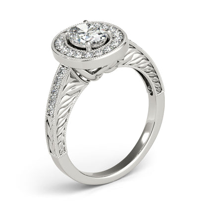 Oval Engagement Ring M84512-6X4