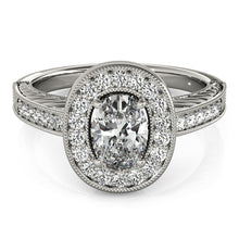 Load image into Gallery viewer, Oval Engagement Ring M84512-6X4
