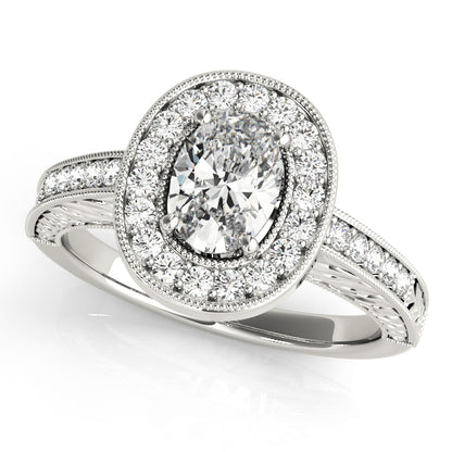 Oval Engagement Ring M84512-8X6