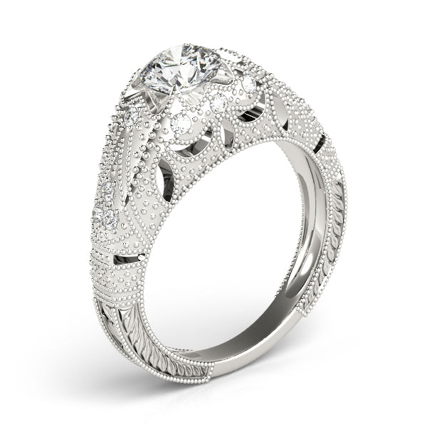 Round Engagement Ring M84514