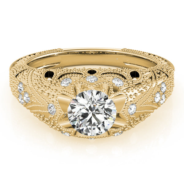 Round Engagement Ring M84514