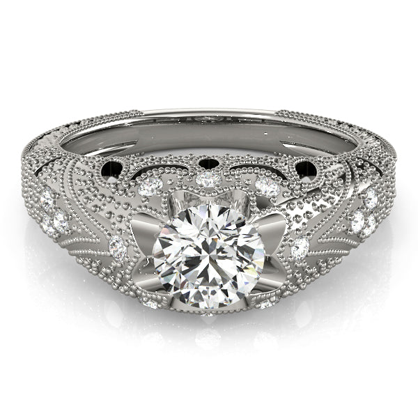 Round Engagement Ring M84514