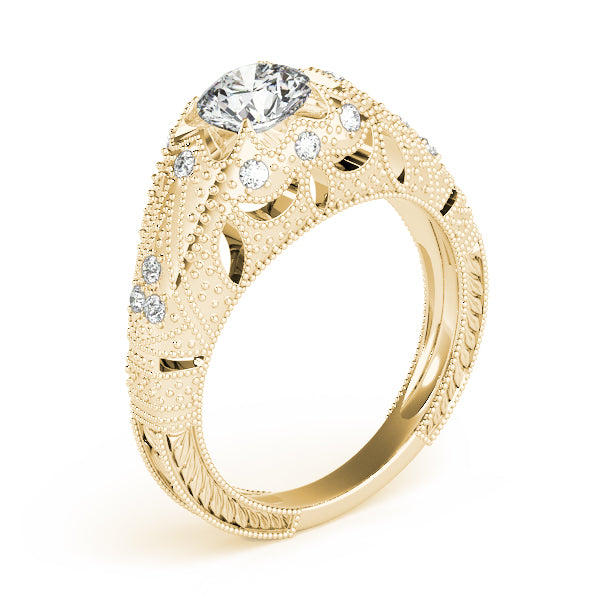 Round Engagement Ring M84514