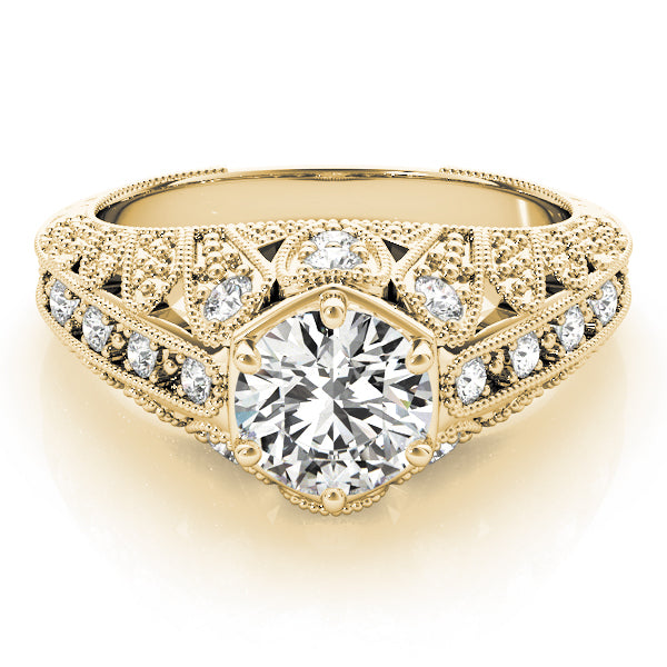 Round Engagement Ring M84515