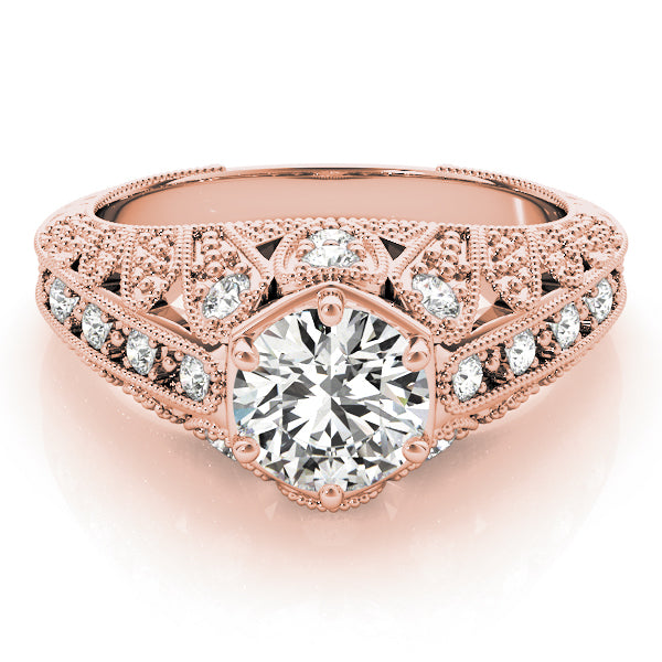 Round Engagement Ring M84515