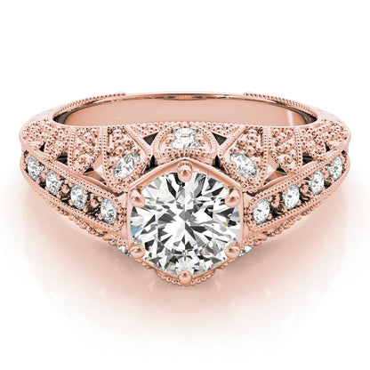 Round Engagement Ring M84515