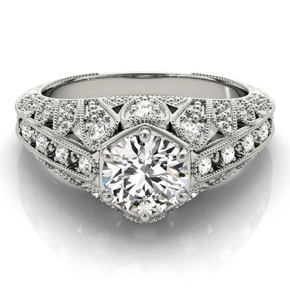 Round Engagement Ring M84515