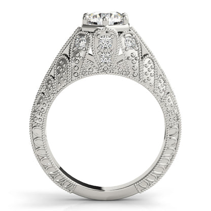 Round Engagement Ring M84515