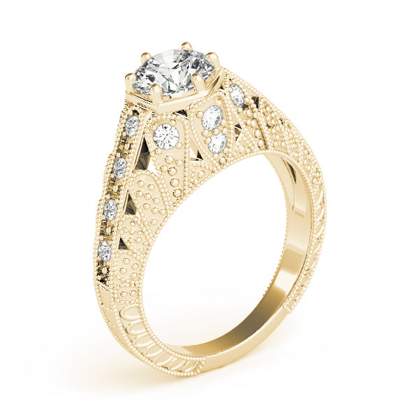 Round Engagement Ring M84515