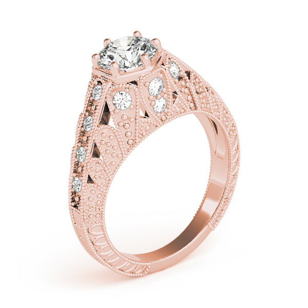 Round Engagement Ring M84515