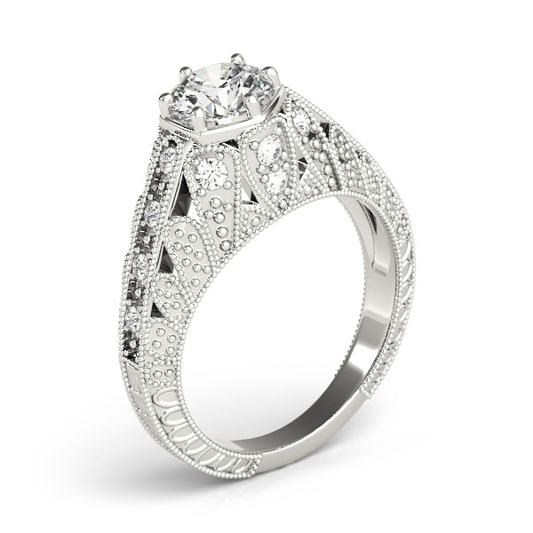 Round Engagement Ring M84515