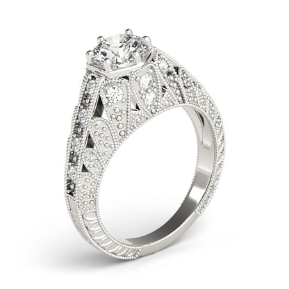 Round Engagement Ring M84515