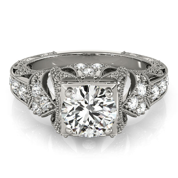 Round Engagement Ring M84516